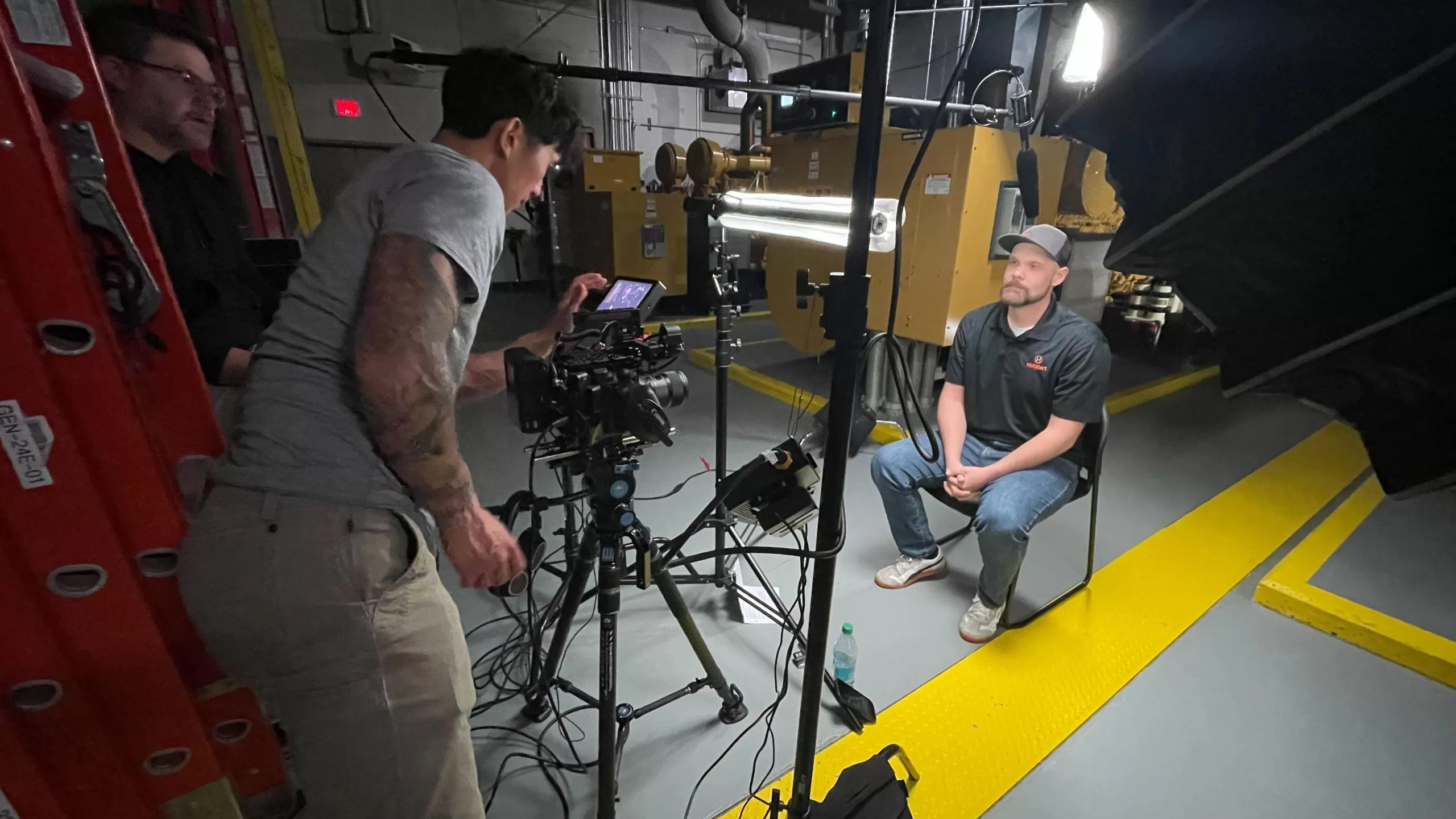 Hotstart Dish Network and Ink the Story Document Heat Pump Project
