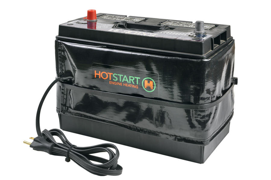 Hotstart的电池加热套用于在寒冷环境下延长电池 寿命并提高启动功率。