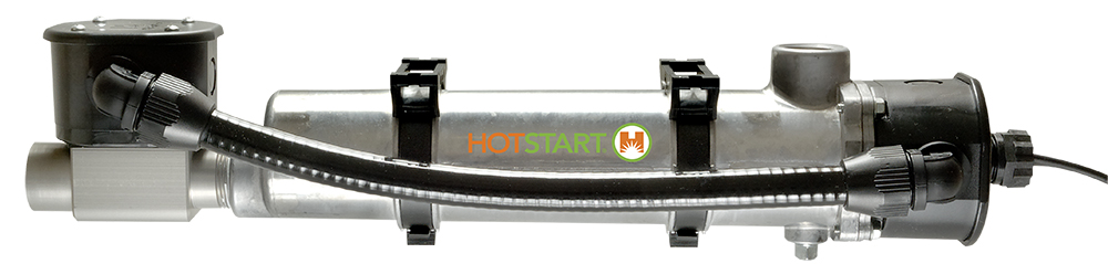 SB 系列加热器由压铸铝箱体制成，内置上限恒温器、可选控制恒温器、连接电源线和多种热功率和电压选项。 
