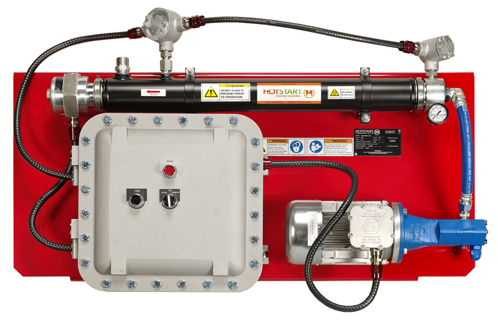 OLAモデルはIECEX / ATEX認証済みの防爆仕様オイルヒーティングシステムです。