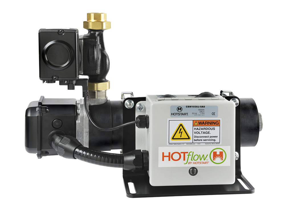 A pump-driven forced circulation that provides superior heat distribution while improving heater performance.
