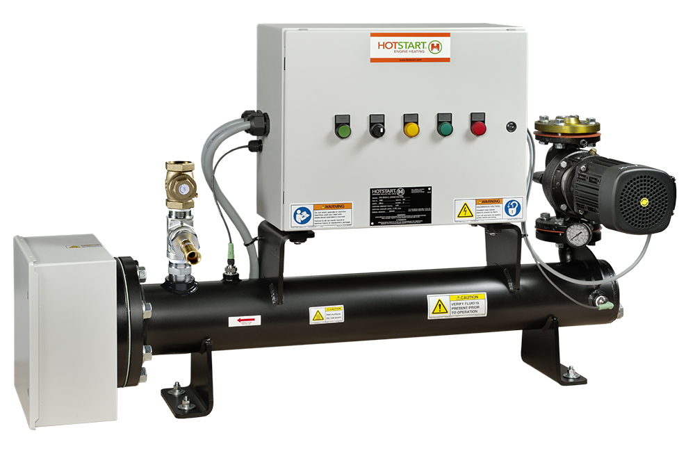 The CXM allows large marine engines to deliver full-power right away without a warm-up delay or costly idling.