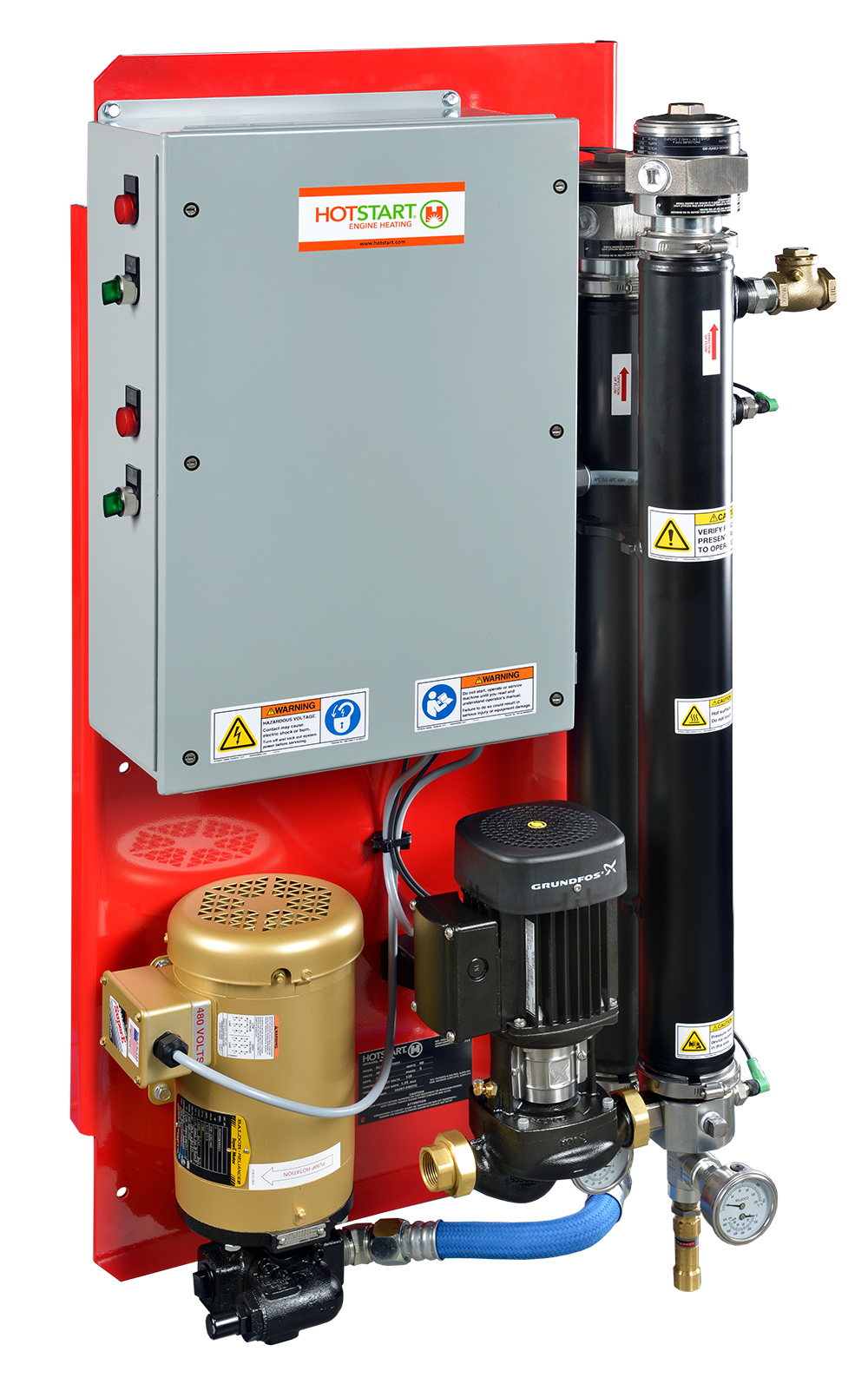 Designed to preheat coolant and oil, the DLV eliminates unnecessary idling and keeps oil at optimal temp.