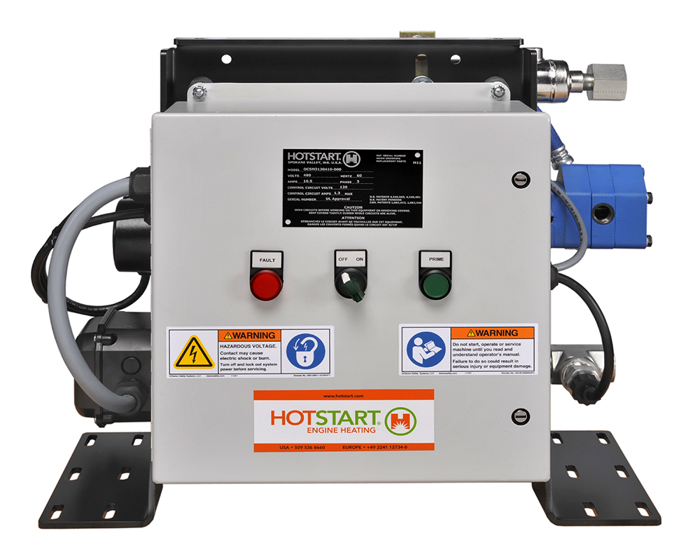 Designed with a coolant to heat exchanger that allows for easy starts and decreased wear and tear.